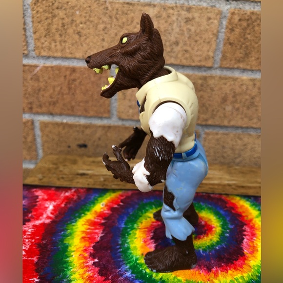 The Real Ghostbusters 1989 The Wolfman vintage action figure 80s kid 1980s retro - Picture 4 of 10